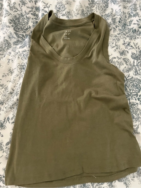a new day Tops - a new day Olive Green Scoop Neck Tank Top